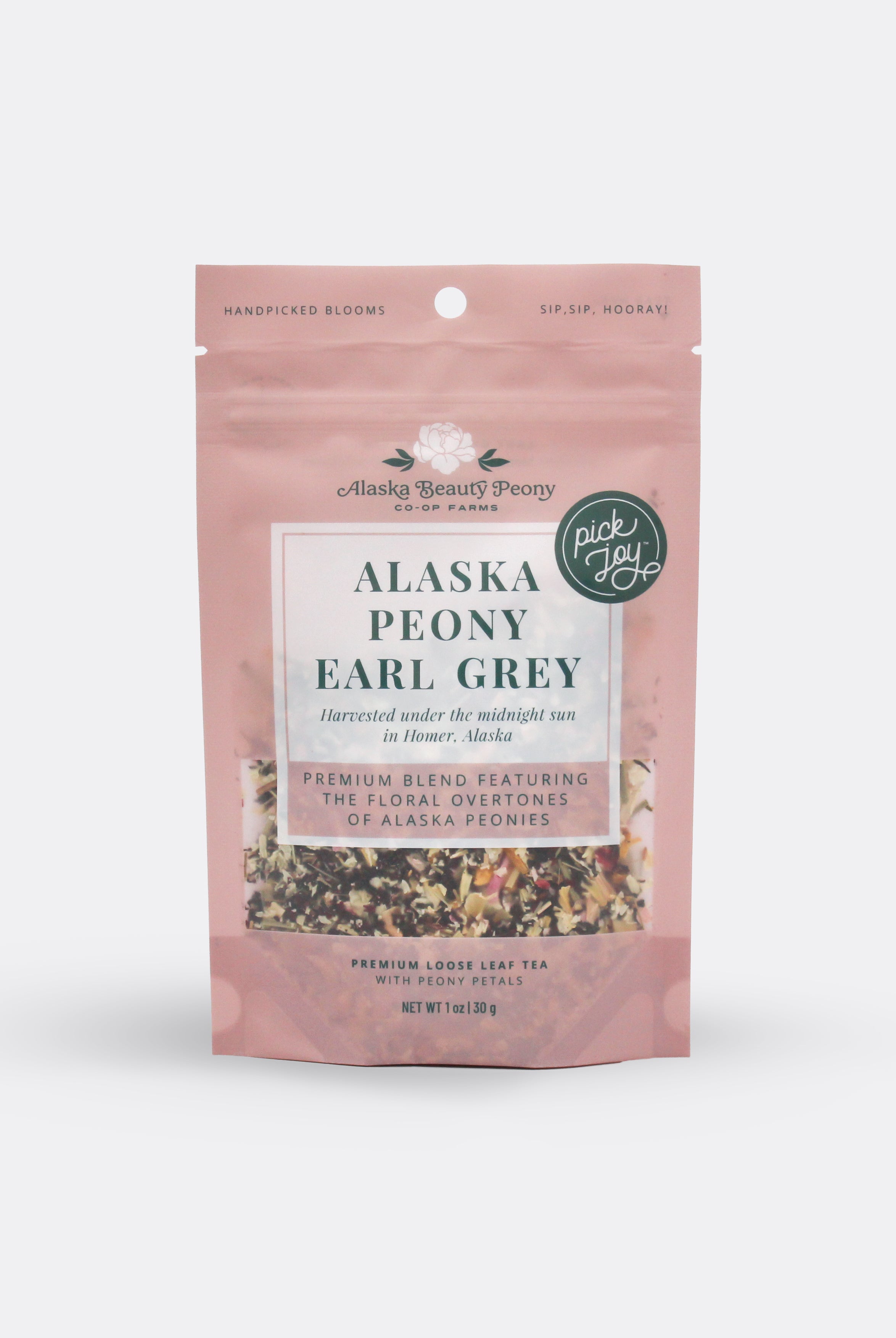 Alaska Peony Earl Grey - 1oz-Food & Drink-Alaska Beauty Peony Coop-Alaska Beauty Peony Coop