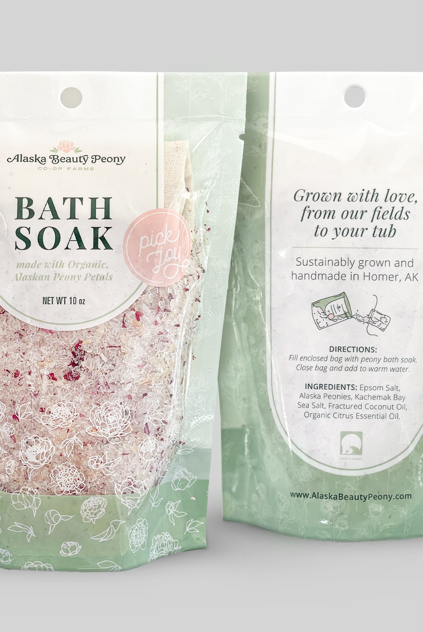 Peony-Lovers Bath Set