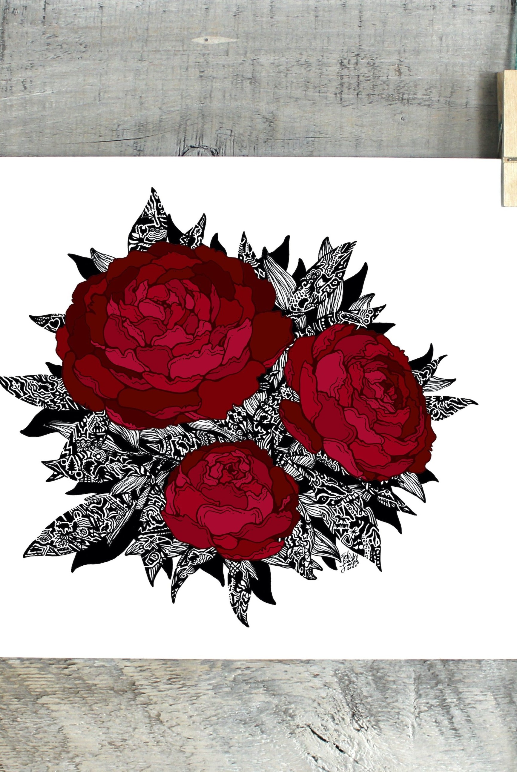 Peony Print (Holiday Special)