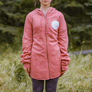 
                  
                    Load image into Gallery viewer, Pick Joy Zip Hoodie - Dusty Rose
                  
                