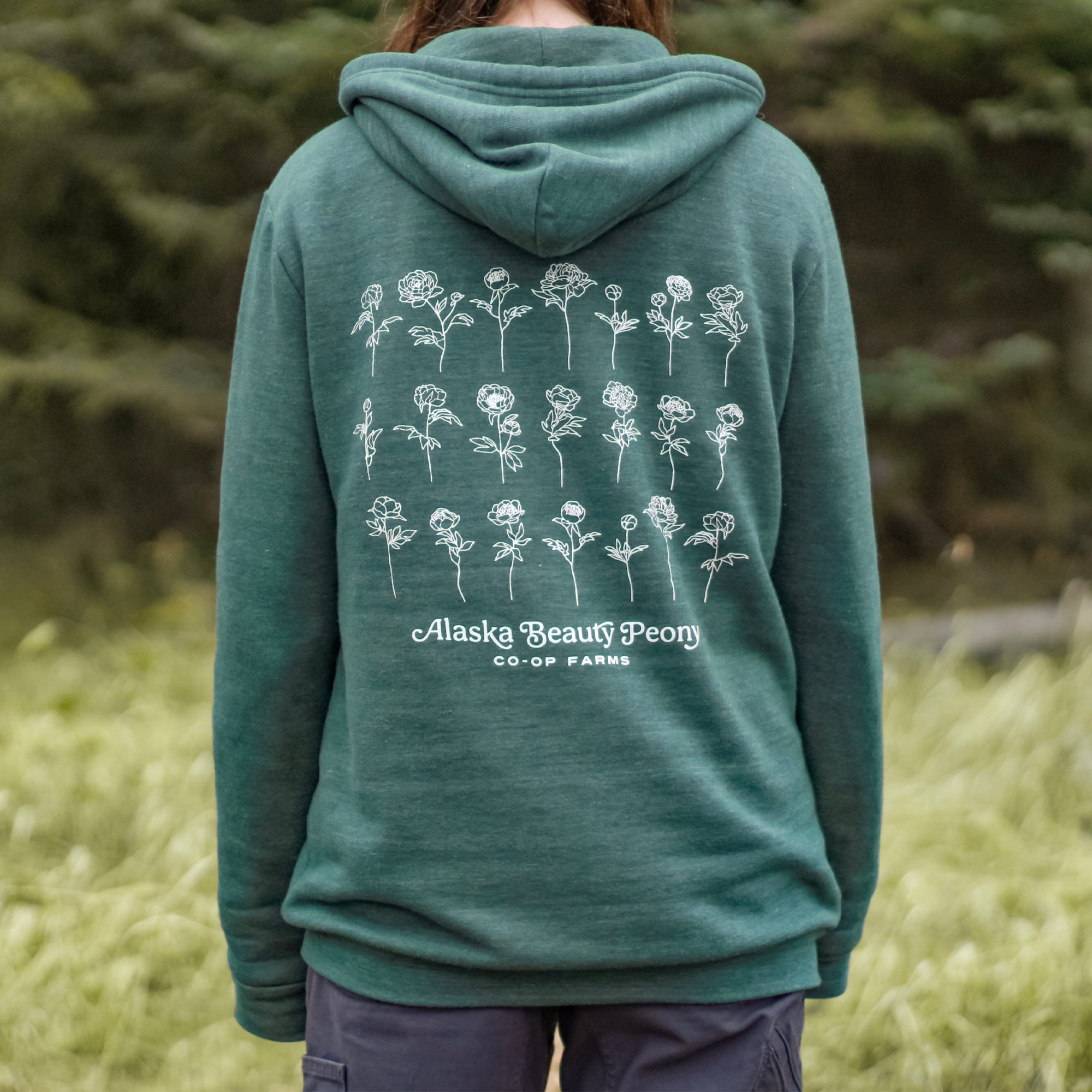 Pick Joy Zip Hoodie - Tri-Pine