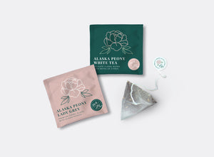 
                  
                    Load image into Gallery viewer, Alaska Peony Teas - Individually Wrapped Tea Sachets
                  
                