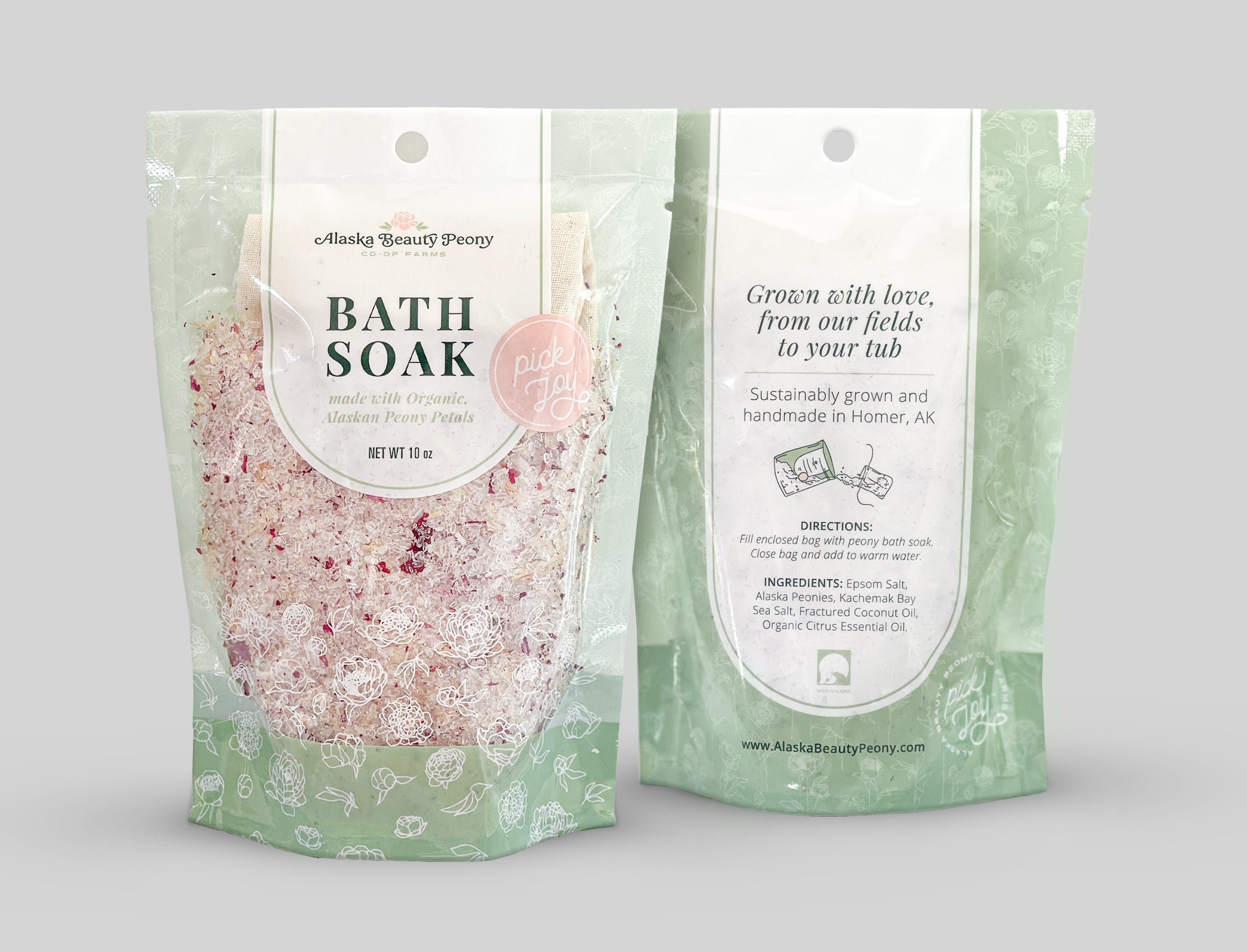 Peony Bath Soak - 10 oz