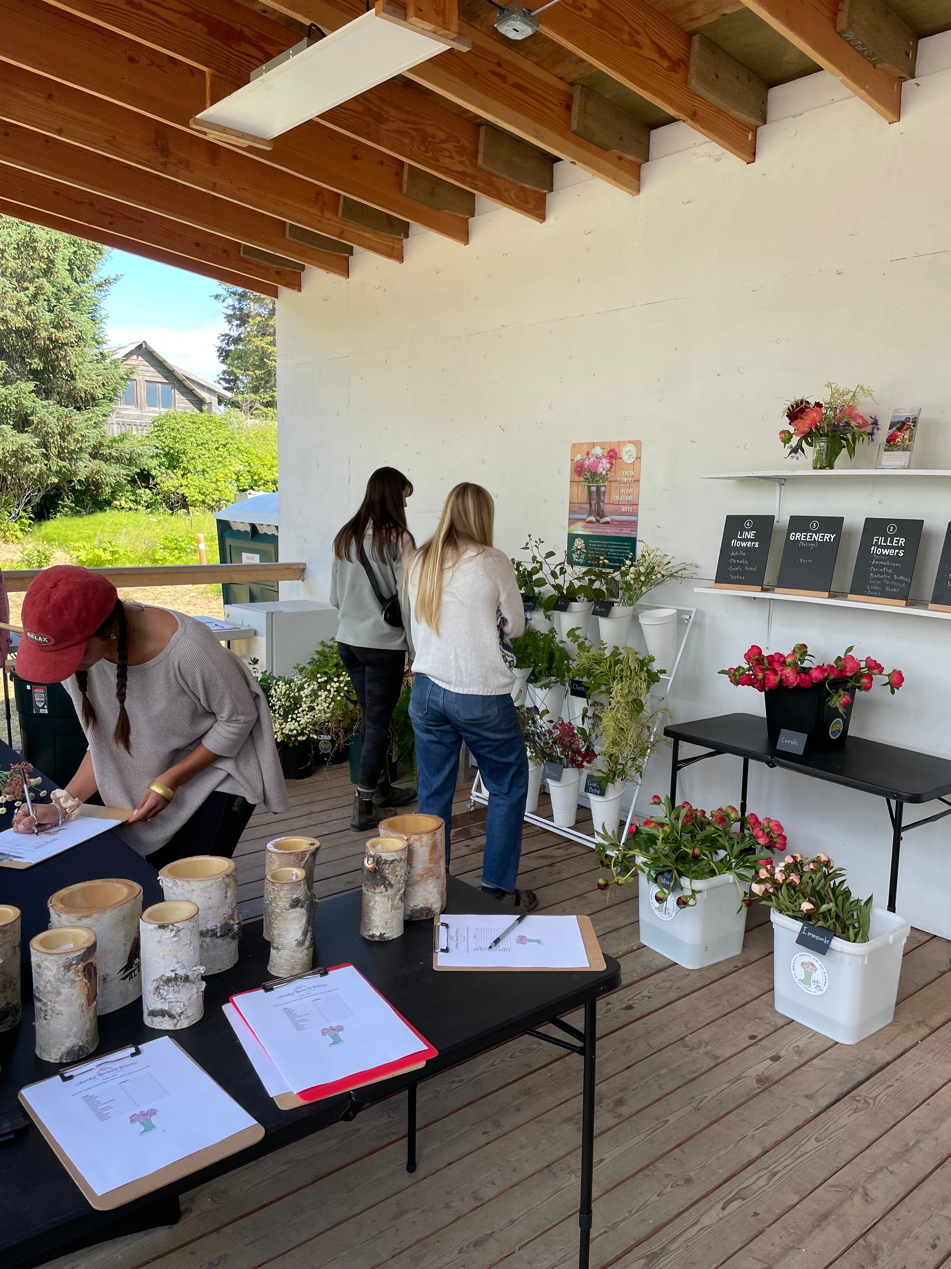 DIY Bouquet Bar at Cove & Co-Event-Alaska Beauty Peony Coop-July 3-Small-Alaska Beauty Peony Coop